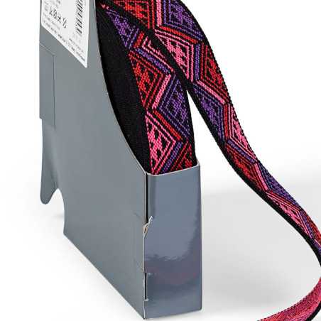 Эластичная лента 957453 Prym Color 25 мм, розовый узор (7 м)